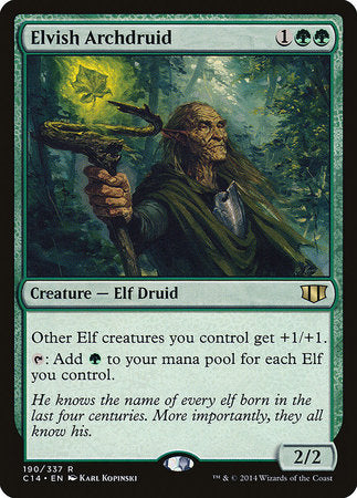 Elvish Archdruid [Commander 2014] | Dumpster Cat Games