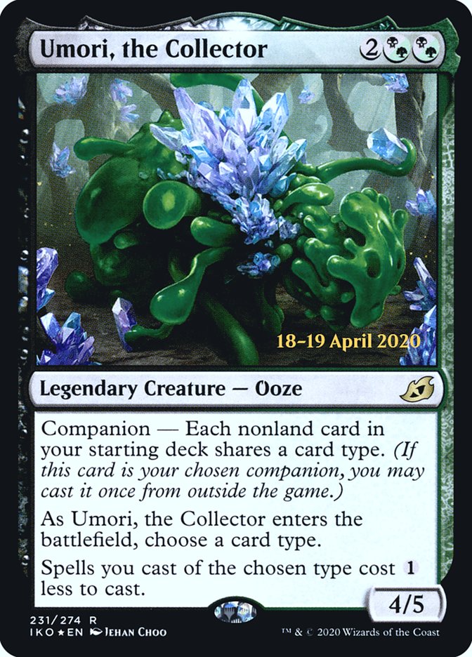Umori, the Collector  [Ikoria: Lair of Behemoths Prerelease Promos] | Dumpster Cat Games