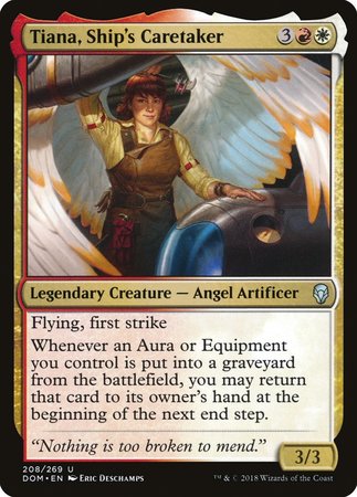 Tiana, Ship's Caretaker [Dominaria] | Dumpster Cat Games