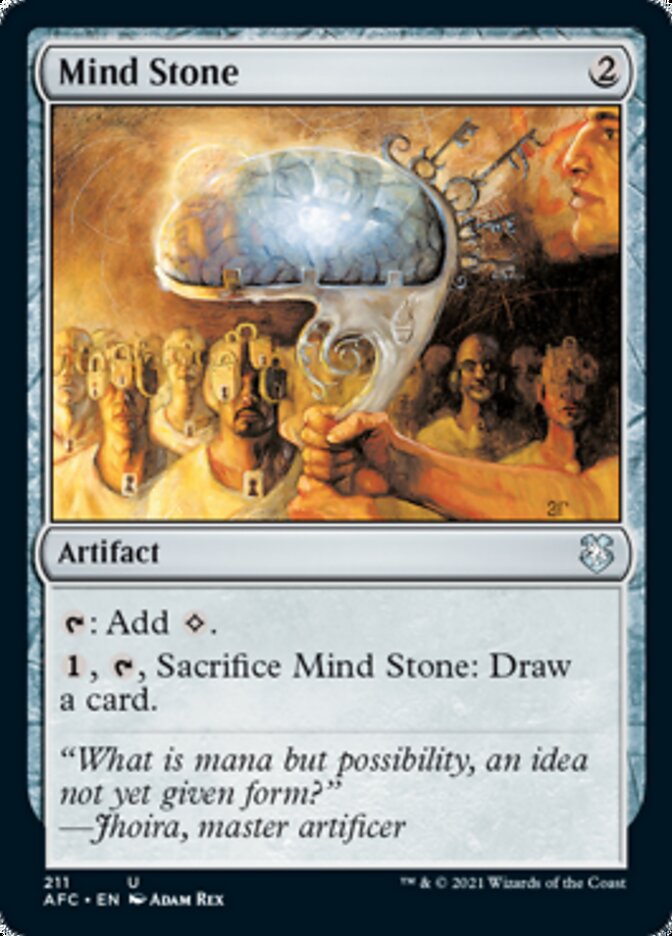 Mind Stone [Dungeons & Dragons: Adventures in the Forgotten Realms Commander] | Dumpster Cat Games