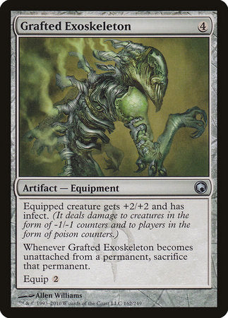Grafted Exoskeleton [Scars of Mirrodin] | Dumpster Cat Games