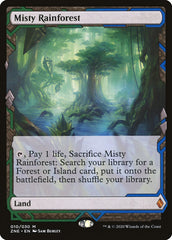 Misty Rainforest [Zendikar Rising Expeditions] | Dumpster Cat Games