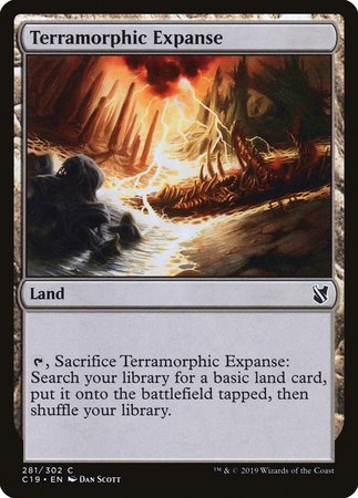 Terramorphic Expanse [Commander 2019] | Dumpster Cat Games