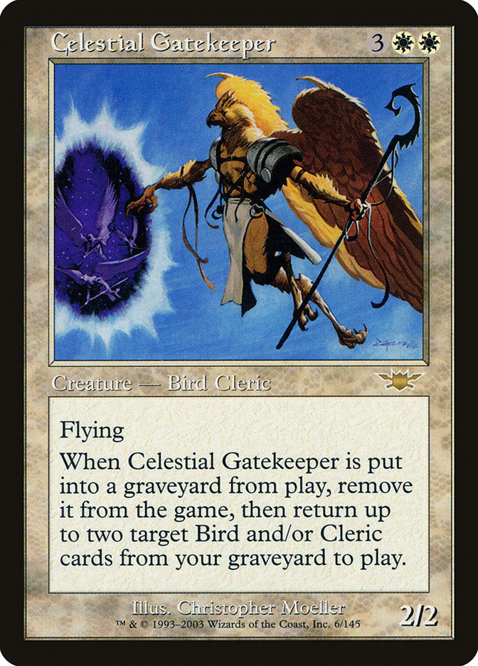 Celestial Gatekeeper [Legions] | Dumpster Cat Games