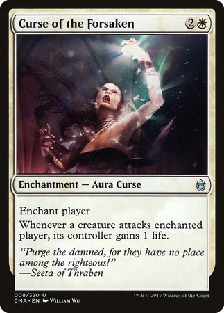 Curse of the Forsaken [Commander Anthology] | Dumpster Cat Games