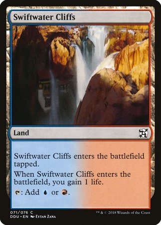 Swiftwater Cliffs [Duel Decks: Elves vs. Inventors] | Dumpster Cat Games