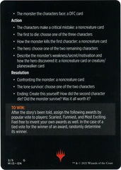 Into the Story: Horror Edition (Magic Minigame) [Innistrad: Midnight Hunt Minigame] | Dumpster Cat Games