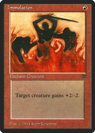 Immolation [Legends] | Dumpster Cat Games