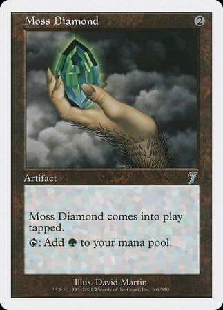 Moss Diamond [Seventh Edition] | Dumpster Cat Games