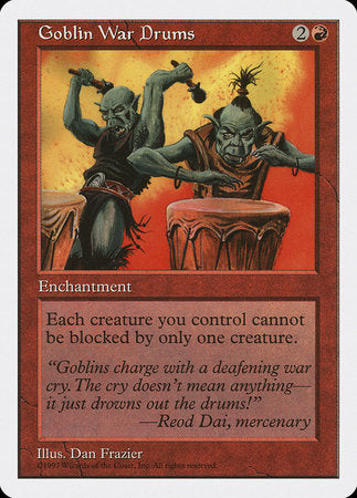 Goblin War Drums [Fifth Edition] | Dumpster Cat Games