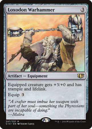 Loxodon Warhammer [Commander 2014] | Dumpster Cat Games