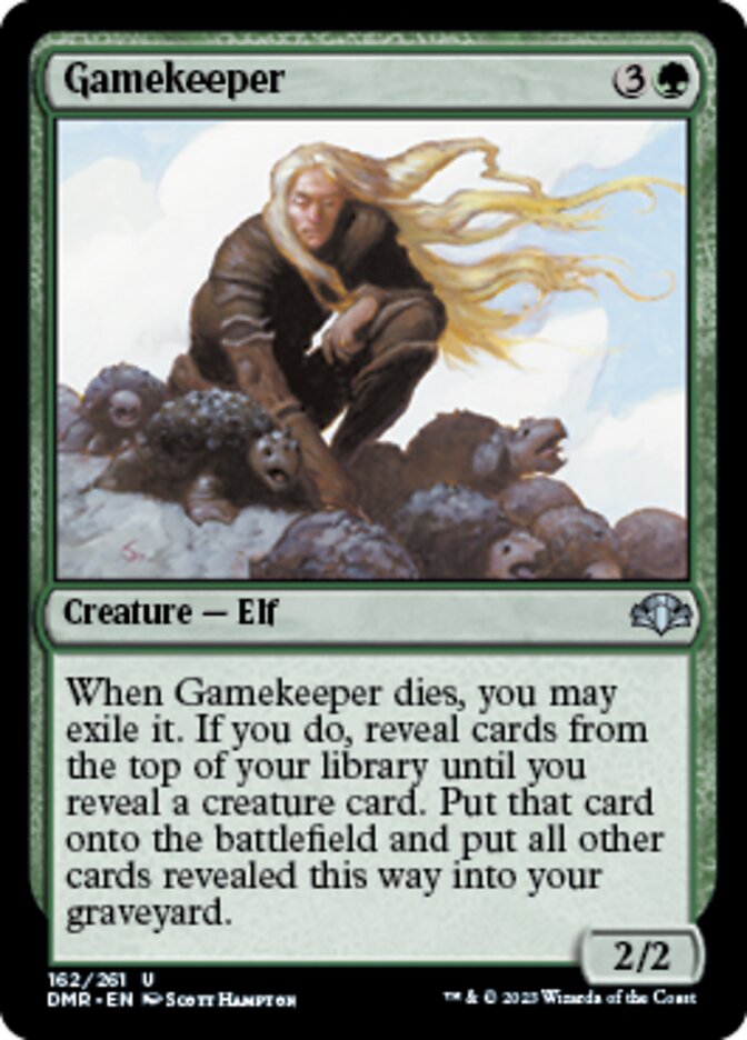 Gamekeeper [Dominaria Remastered] | Dumpster Cat Games