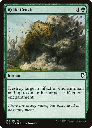 Relic Crush [Commander Anthology Volume II] | Dumpster Cat Games