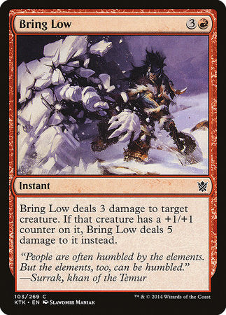 Bring Low [Khans of Tarkir] | Dumpster Cat Games