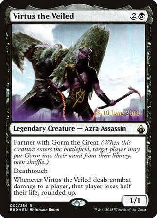Virtus the Veiled [Battlebond Promos] | Dumpster Cat Games