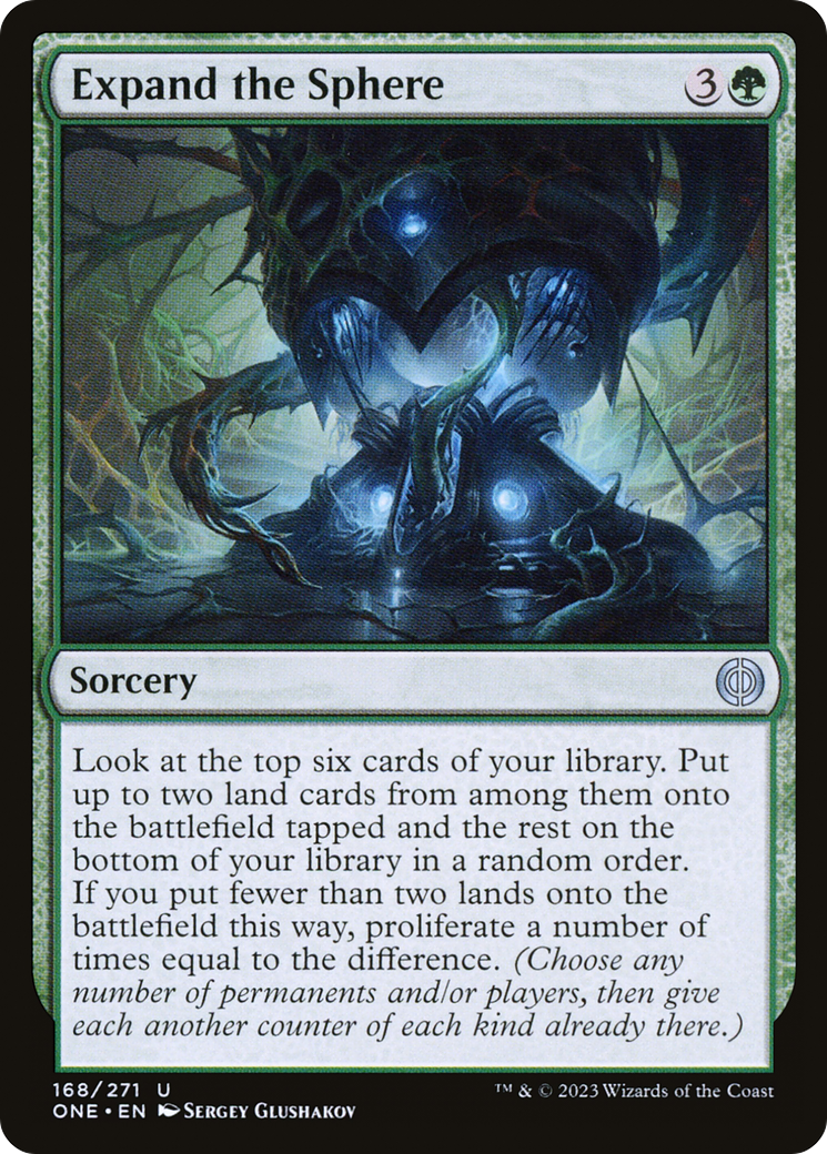 Expand the Sphere [Phyrexia: All Will Be One] | Dumpster Cat Games