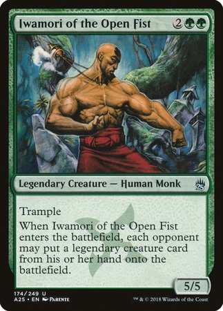 Iwamori of the Open Fist [Masters 25] | Dumpster Cat Games
