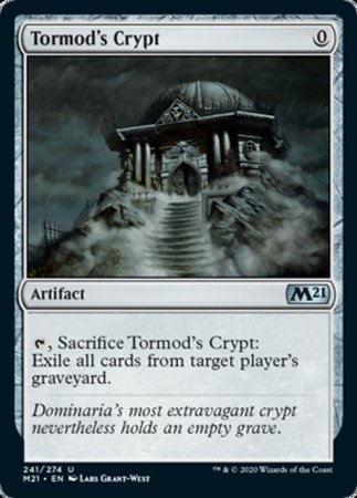 Tormod's Crypt [Core Set 2021] | Dumpster Cat Games