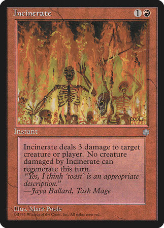 Incinerate [Ice Age] | Dumpster Cat Games