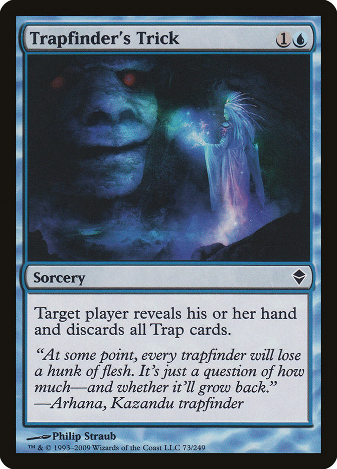 Trapfinder's Trick [Zendikar] | Dumpster Cat Games