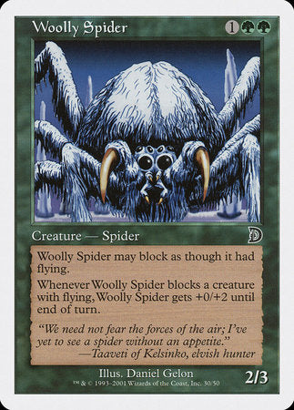 Woolly Spider [Deckmasters] | Dumpster Cat Games