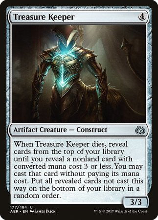 Treasure Keeper [Aether Revolt] | Dumpster Cat Games