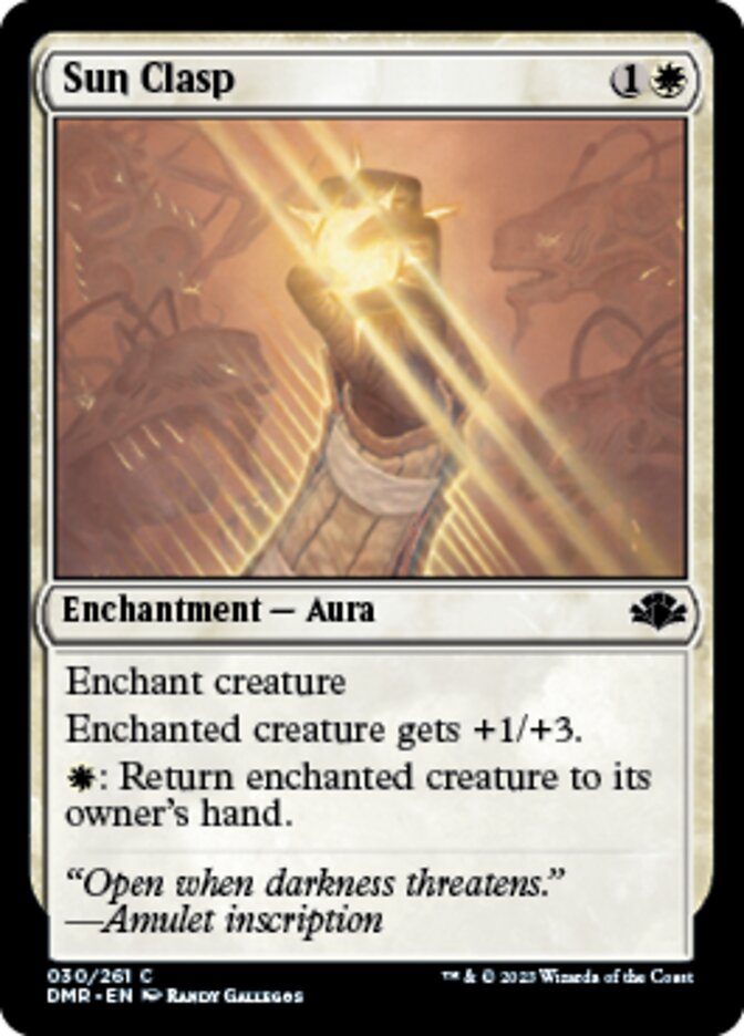Sun Clasp [Dominaria Remastered] | Dumpster Cat Games