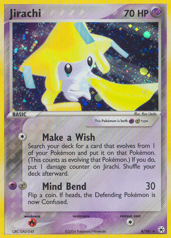 Jirachi (8/101) [EX: Hidden Legends] | Dumpster Cat Games