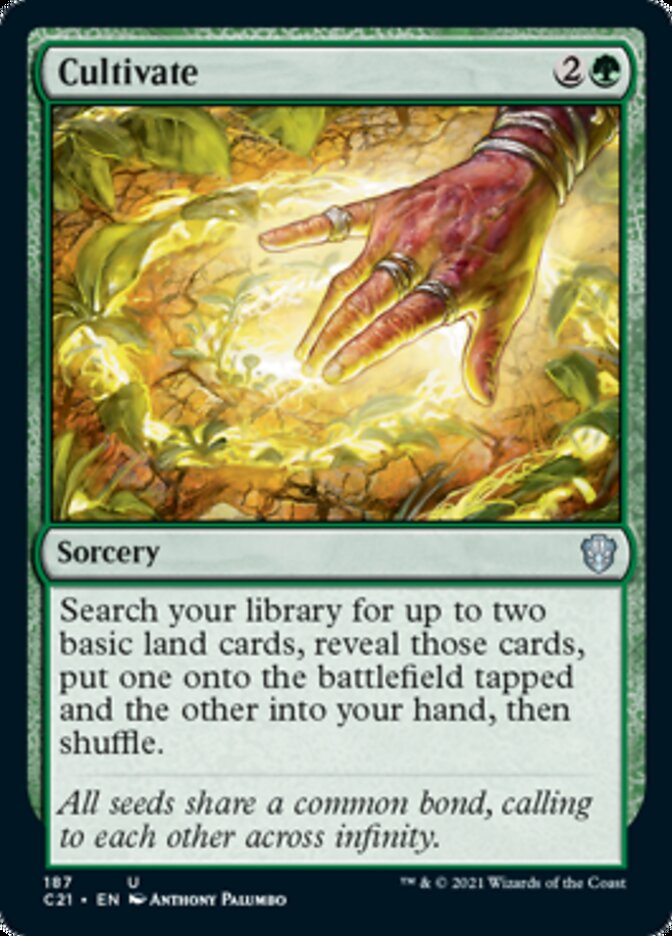 Cultivate [Commander 2021] | Dumpster Cat Games