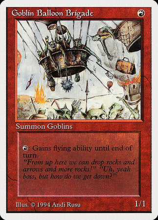 Goblin Balloon Brigade [Summer Magic / Edgar] | Dumpster Cat Games
