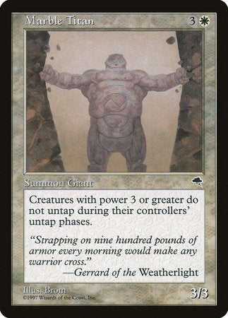Marble Titan [Tempest] | Dumpster Cat Games