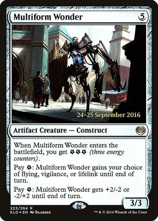 Multiform Wonder [Kaladesh Promos] | Dumpster Cat Games