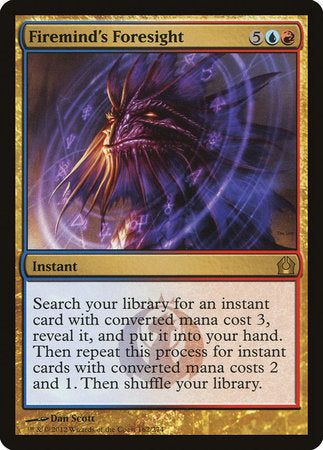 Firemind's Foresight [Return to Ravnica] | Dumpster Cat Games