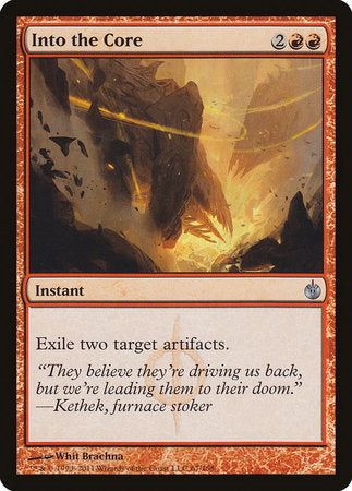 Into the Core [Mirrodin Besieged] | Dumpster Cat Games