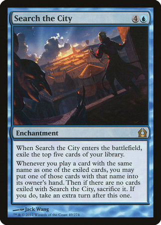 Search the City [Return to Ravnica] | Dumpster Cat Games