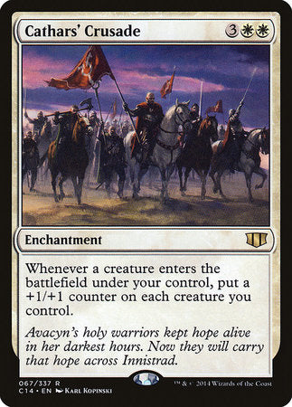 Cathars' Crusade [Commander 2014] | Dumpster Cat Games