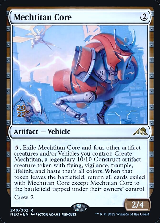 Mechtitan Core [Kamigawa: Neon Dynasty Prerelease Promos] | Dumpster Cat Games