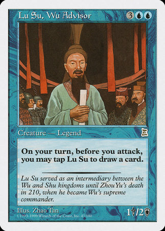 Lu Su, Wu Advisor [Portal Three Kingdoms] | Dumpster Cat Games