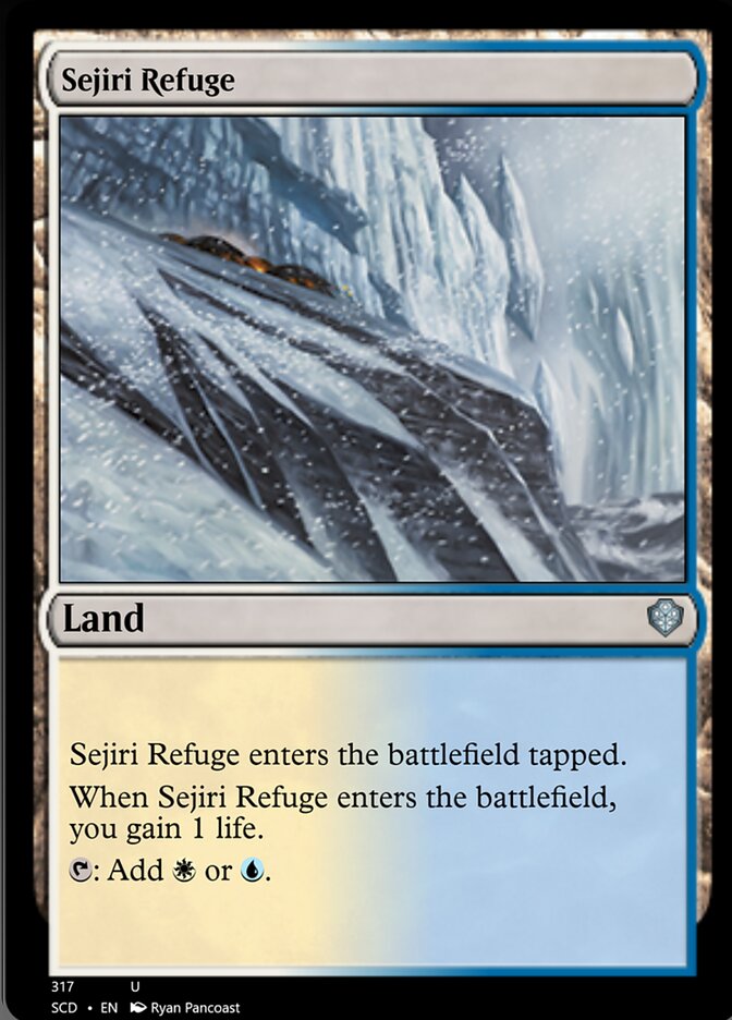 Sejiri Refuge [Starter Commander Decks] | Dumpster Cat Games