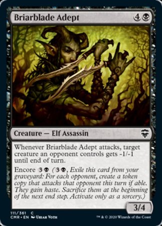 Briarblade Adept [Commander Legends] | Dumpster Cat Games