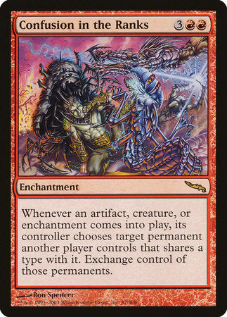 Confusion in the Ranks [Mirrodin] | Dumpster Cat Games