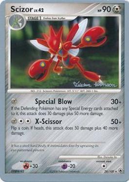 Scizor LV.42 (29/100) (Intimidation - Tristan Robinson) [World Championships 2008] | Dumpster Cat Games