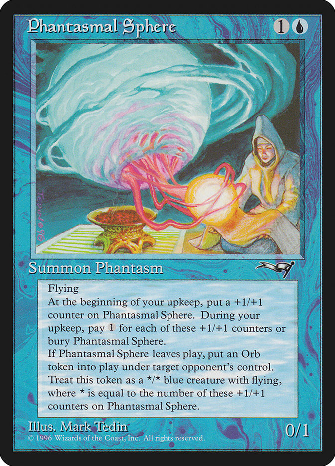 Phantasmal Sphere [Alliances] | Dumpster Cat Games