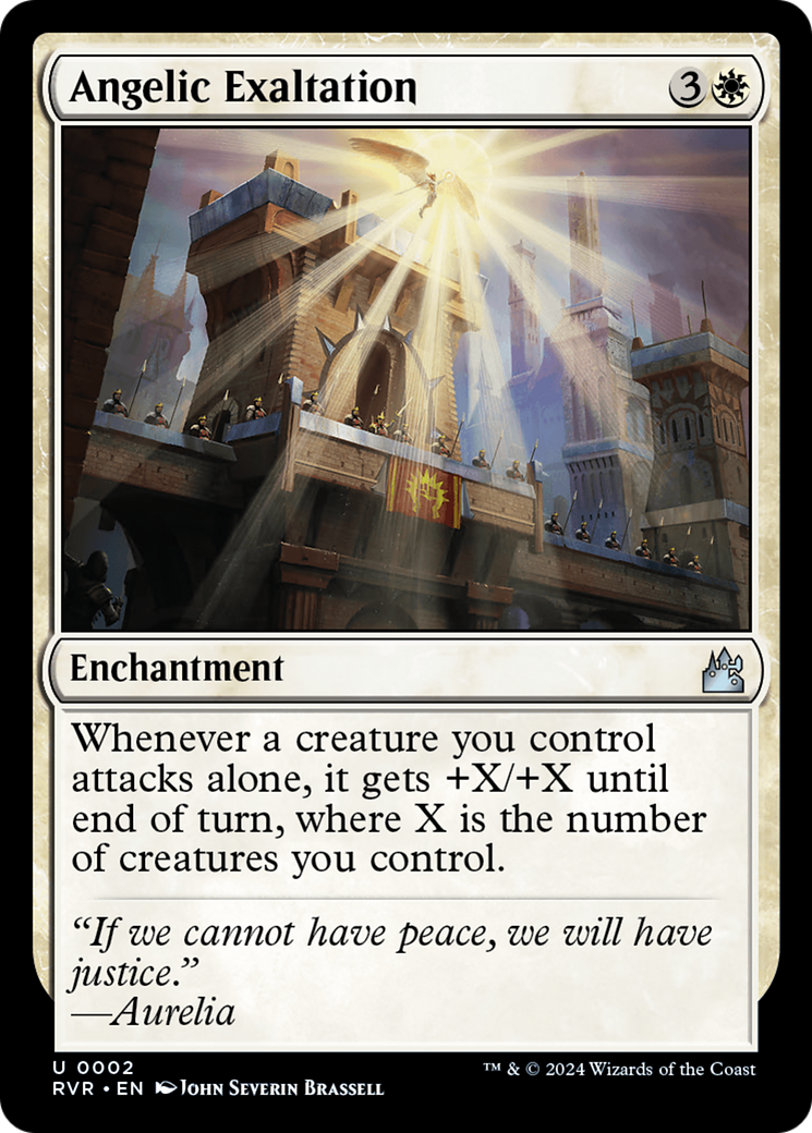 Angelic Exaltation [Ravnica Remastered] | Dumpster Cat Games