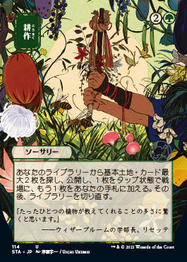 Cultivate (Japanese) [Strixhaven Mystical Archive] | Dumpster Cat Games