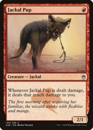Jackal Pup [Masters 25] | Dumpster Cat Games