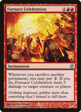 Furnace Celebration [Commander 2013] | Dumpster Cat Games