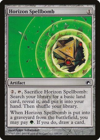 Horizon Spellbomb [Scars of Mirrodin] | Dumpster Cat Games
