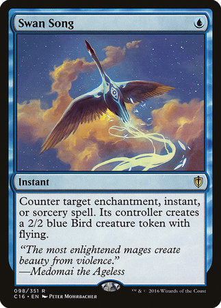 Swan Song [Commander 2016] | Dumpster Cat Games