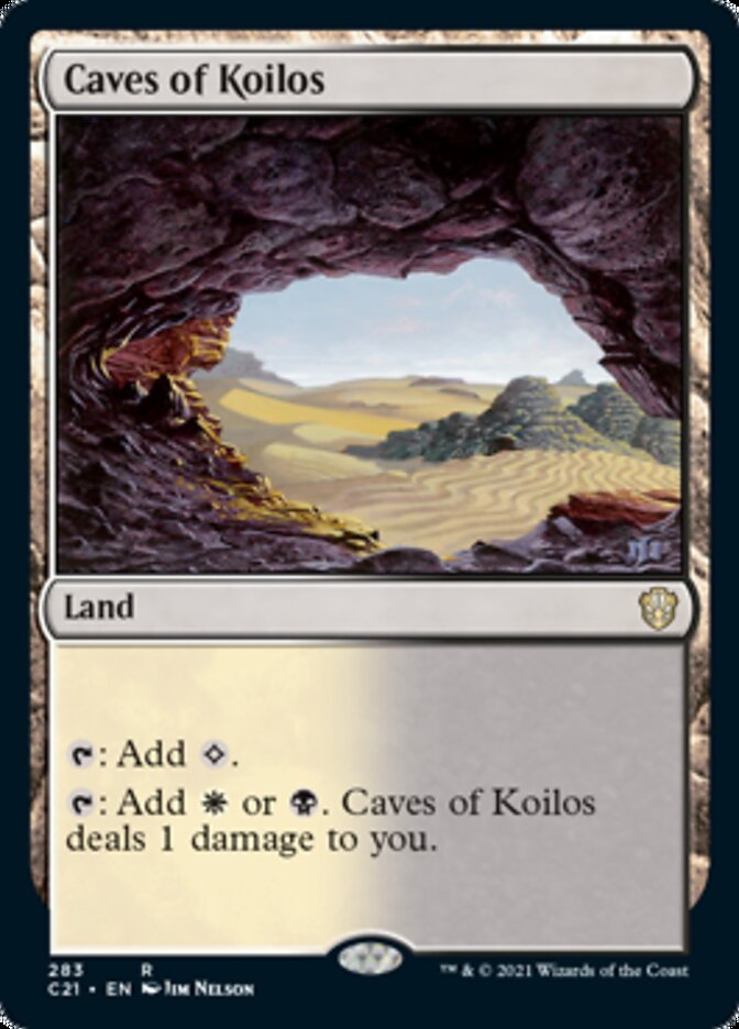 Caves of Koilos [Commander 2021] | Dumpster Cat Games